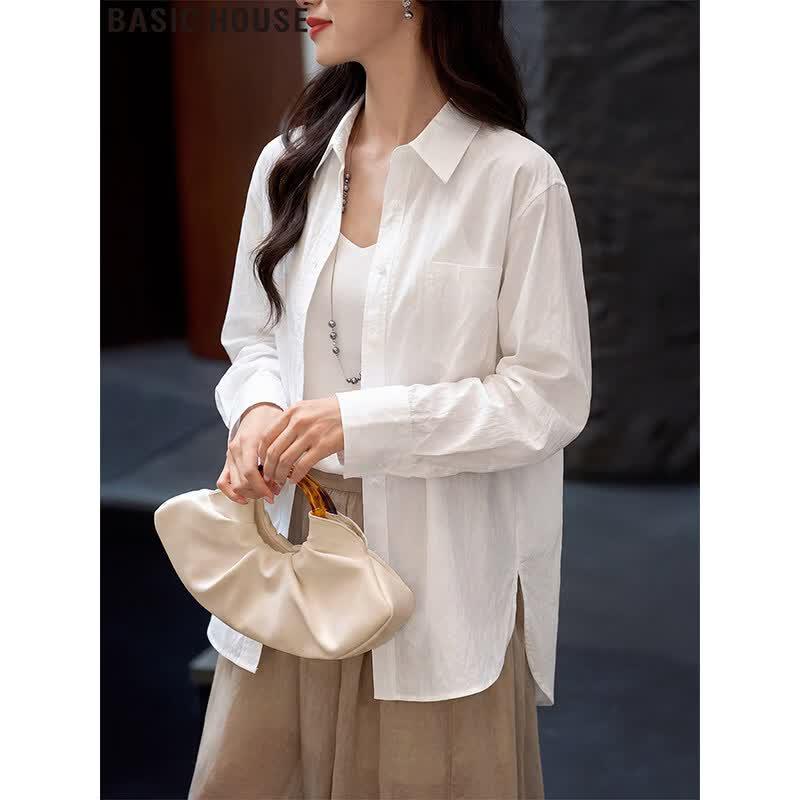Basic House Women s Long-Sleeve Sun Protection Cardigan M