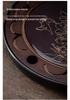 Elegant National Style Tea Tray with Color-Changing Design, Mindful Face Plate, Fast Drainage, and Large Capacity Water Storage
