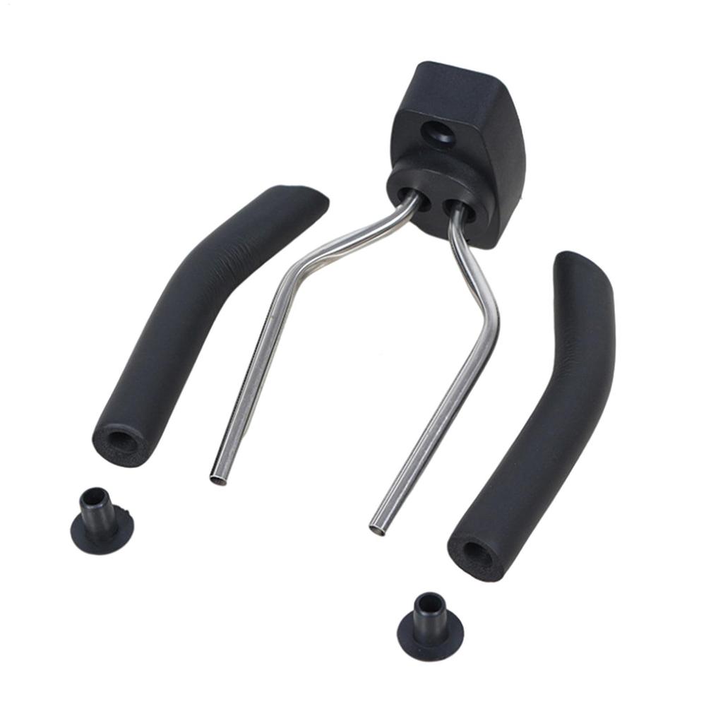 Heavy-Duty Black Guitar Wall Mount Space-Saving Stand For Acoustic & Electric Guitars, Easy Install, Sturdy Alloy