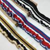 Striped Rib Cuffs Fabric Hoodie Garment Collar Bottom Hem Decor Knit Fungus Webbing Cuffs Clothing Sewing Accessories 40x6cm/pc