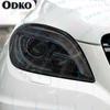 For Mercedes Benz ML Class W166 2012-2015 ML320 ML350 63 Car Headlight Protective Film Transparent Black TPU Sticker