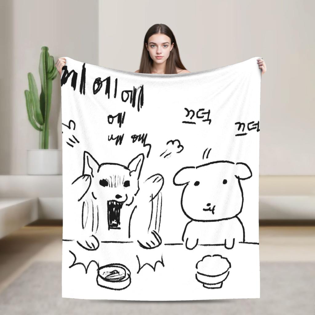 Cute GANADI Blanket  Soft Fashion Plush Throw Blanket For Couch Bed Camping Flannel Bedspread Bed Cover