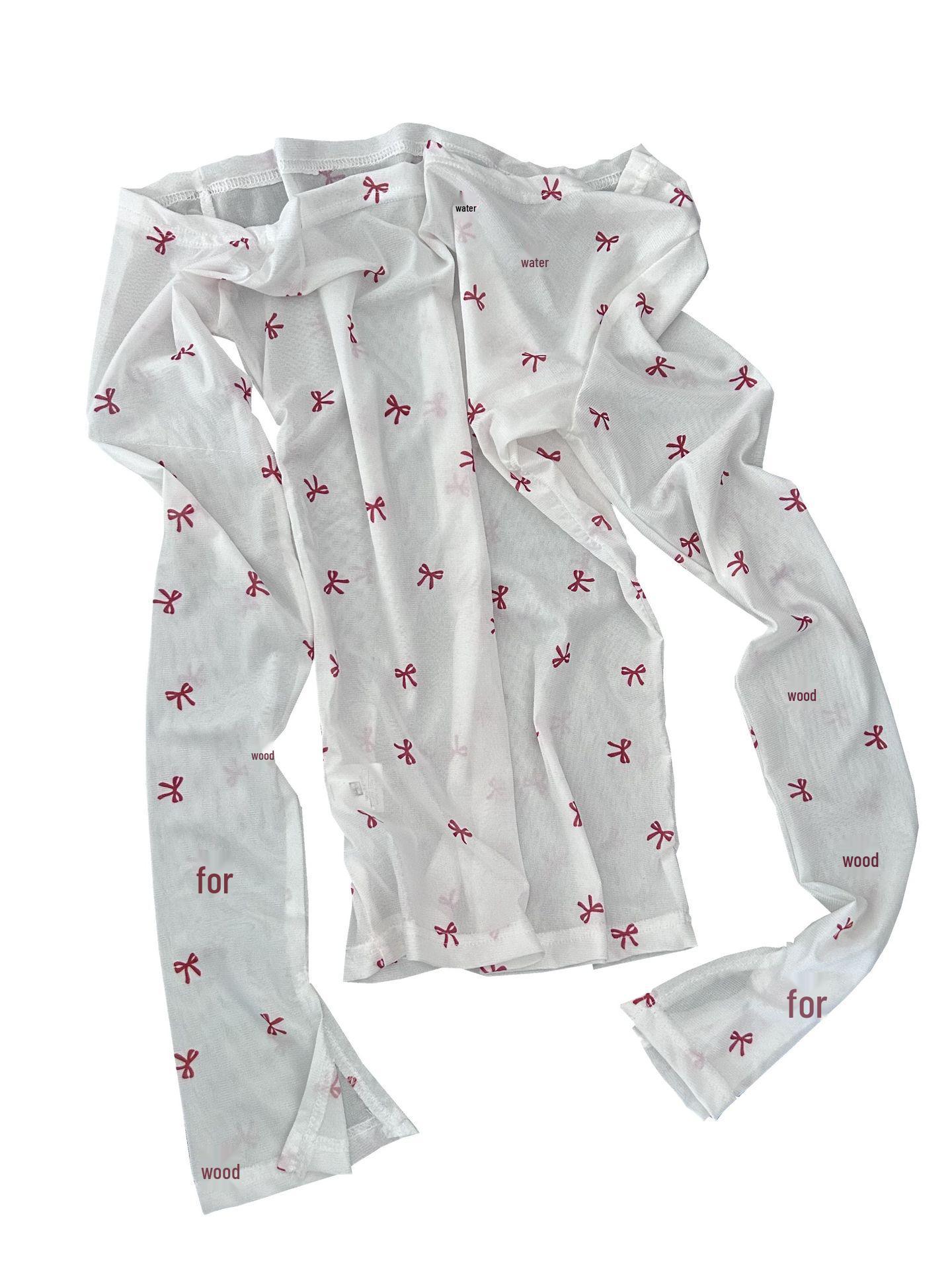 

2024 Женский Прозрачный Топ-Накидка Бикини с Длинным Рукавом XL