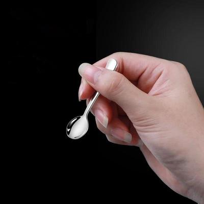 Mini Spoons Stainless Steel Tiny Spoons Practical Mini Condiment Spoons Multifunctional Small Spoons for Salt Sugar Honey Spices4