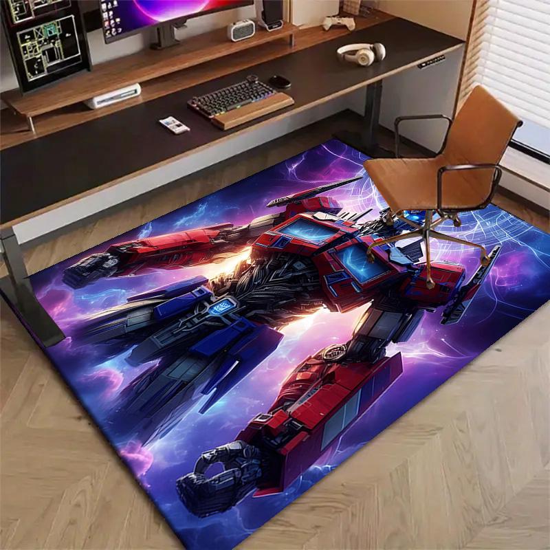 1pc Transformers2 Design Printed Area Rug Carpet for Bedroom Living Room Home Decor Rugs Mat Non Slip Mat Rug for Bedside