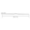 20g-10kg Range Thin Film Pressure Sensor Flexible Construction Long Strip Design Flexible Bend Sensor Pressure Detector