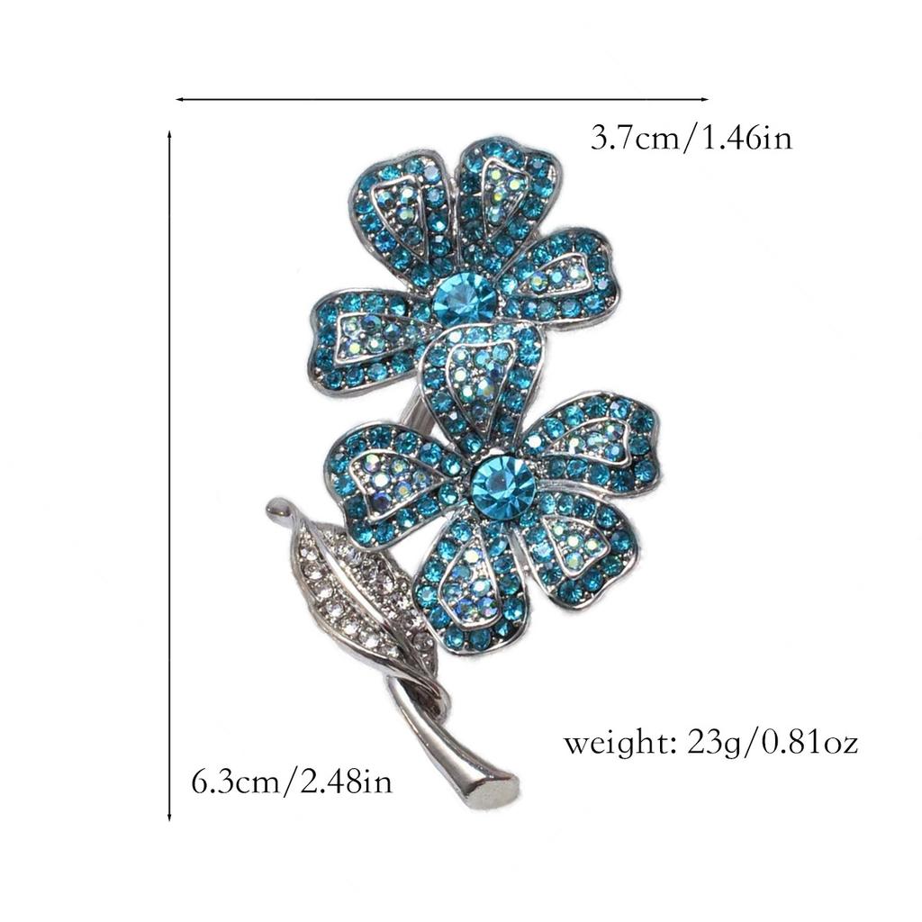 Fashionable Versatile Light Luxury Elegant Flower Brooch
