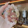 Original Design Snake-themed Natural White Phantom Crystal Bracelet with Resin Inclusions, Niche High-end Feel, a Gift for Friends, Suitable for