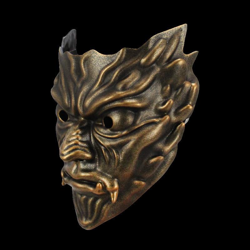 Wizard Mythical Devil Resin Mask Role Play Prop For Halloween Christmas And
