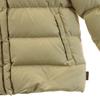 MONCLER Down jacket beige With raccoon fur Women Used