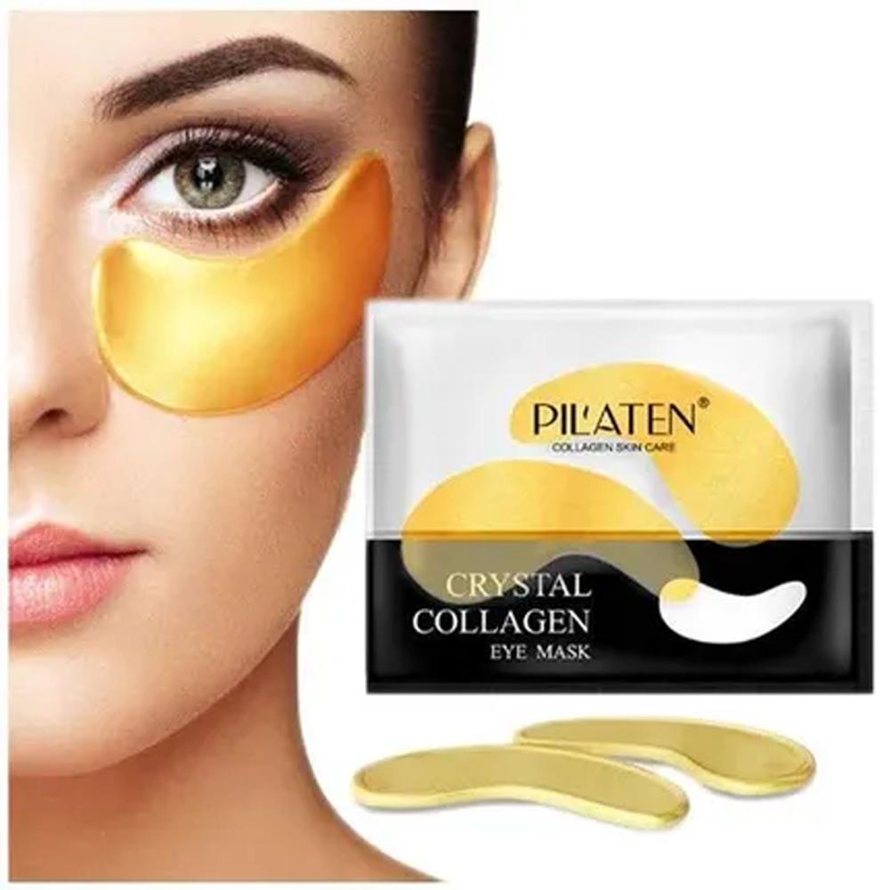 Płatki kolagenowe pod oczy nawilżające złote Crystal Collagen Pilaten 1szt