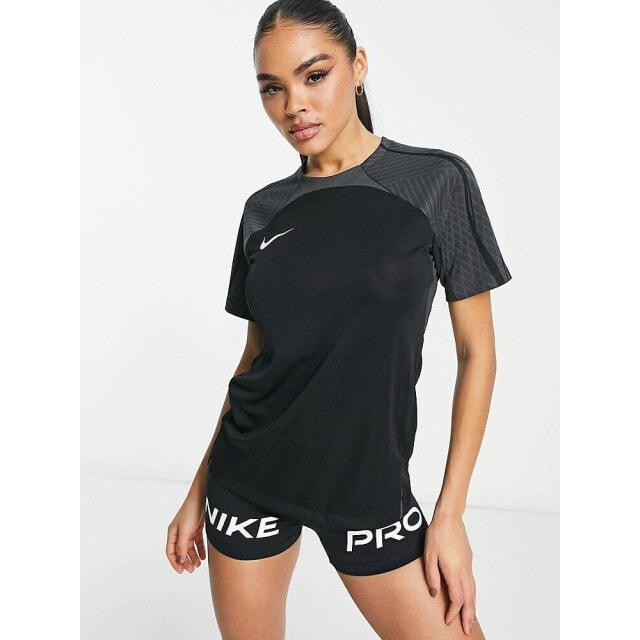 

Черная футболка с вставками Nike Football Strike dri fit