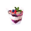 120ML Disposable Plastic Mousse & Pudding Cups with Spoons