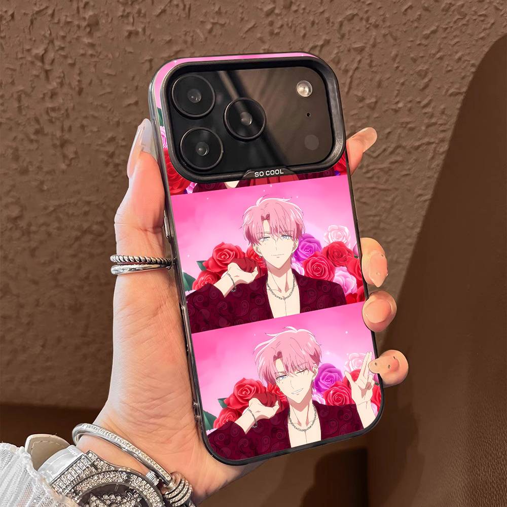

T-Tamon C-Comics Kun Ima Docchi For iPhone 17,16,15,14,13,12,11,Pro,Max,Plus,E,SE4,Air,Mini Black Phone Case IMD Box iPhone14ProMax