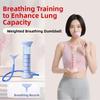 Deep Breathing Breathing Dumbbell Trainer Abdominal Muscle Trainer  Fitness Equipment