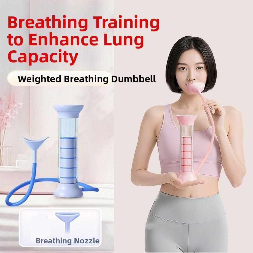 Deep Breathing Breathing Dumbbell Trainer Abdominal Muscle Trainer  Fitness Equipment