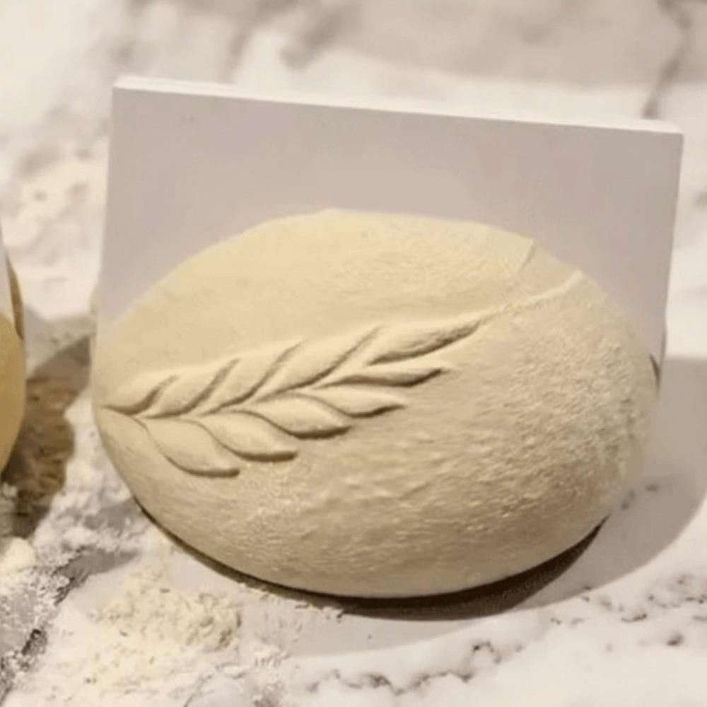 Resin Business Card Storage File Sourdough Bread Loaf Shape Table Storage Supplies Card Box  School бежевый