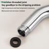 Handheld Showerhead Angle Adjuster Connections Shower Arm Extension Angle 135° Elbow Shower Angle Adjustment Connector