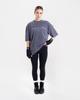 BOXRAW Poetry In Motion Oversized T-Shirt - Women'S W Bxrw-U-Pimt-W [Washed Navy]