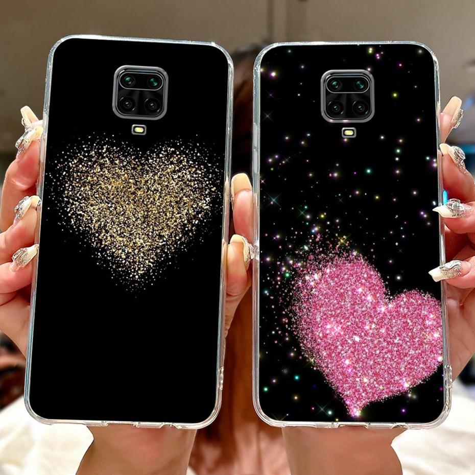 Cute Painting Phone Case For Xiaomi Redmi Note 9 Pro 9s Soft Silicone TPU Back Cover For Redmi Note9 9Pro 9S Cases Bumpers