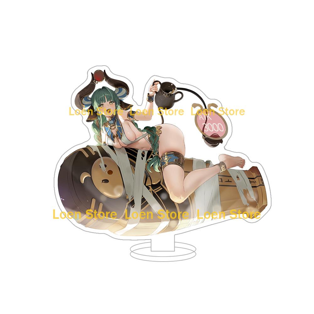 Azur Lane Official character Raffaello Taihou mimoza Santa Fe Scylla Repulse Franklin Anime figures Acrylic stand desk ornament