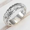 Metal CopperColor Caved Pattern Women Thin Rings Temperament Wedding Bands Accessories Fashion Versatile Jewelry