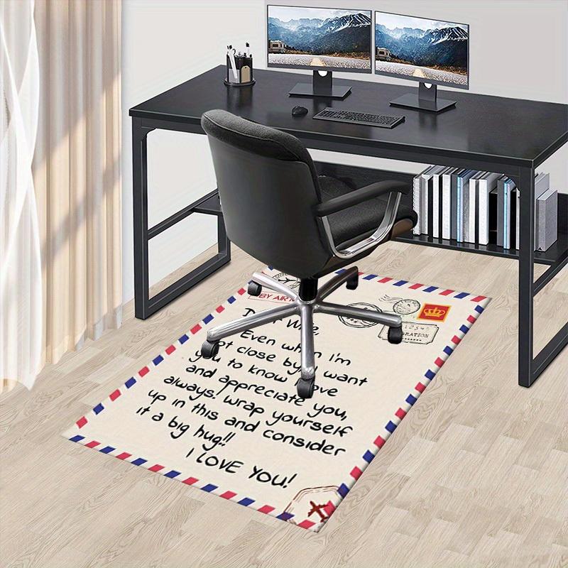 

Office Carpet: Express Delivery by Air Mail Sofa Rug for Chair Protection 60cm by 90cm