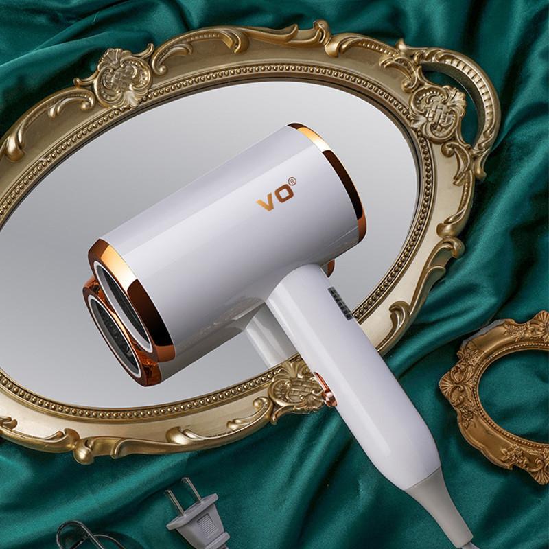 Vo Hair Dryer High-power Salon Ionic Silent Hot Cold Air Blower Barrel
