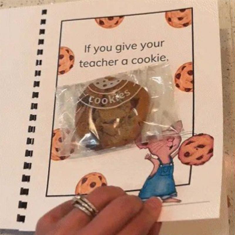 

Если вы дадите своему учителю печенье. Если вы дадите своему учителю печенье