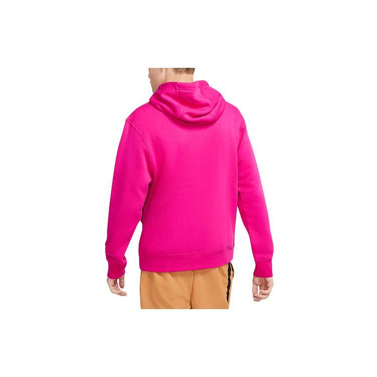 Nike Sportswear Club Fleece Pullover Hoodie Men Hoodies Raspberry BV2655-615
