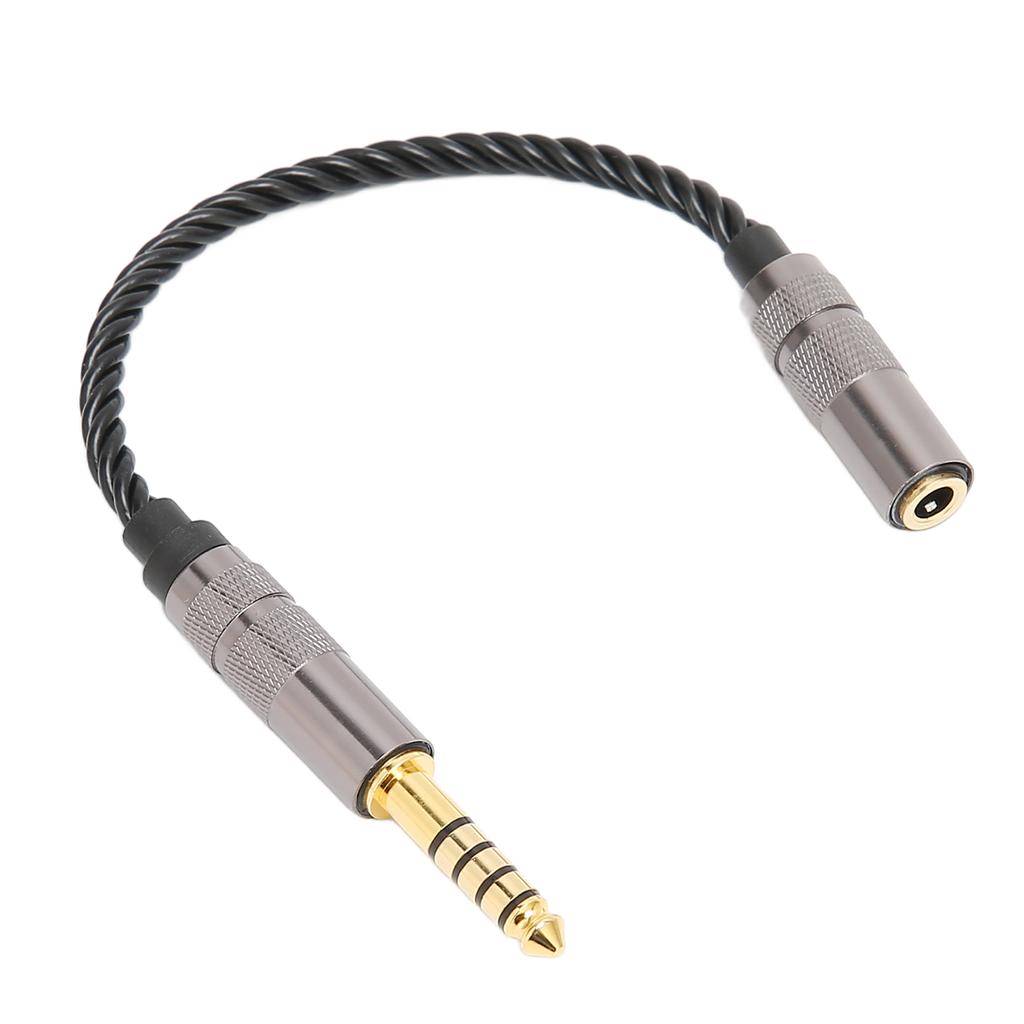 Headphone Adapter Cable Gold Plated 4.4MM Balanced Male To 3.5MM Stereo Female Adapter Cord Headphone Cord