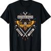 Gothic Horror Totenkopf-Falter Einreibelotion T-Shirt