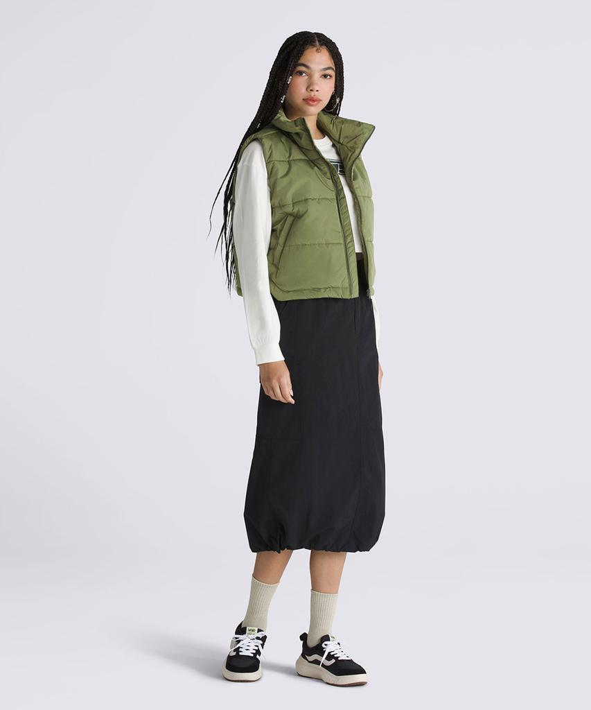 Vans Riley Parachute Cargo Skirt - Black / Vn000Hqbblk1