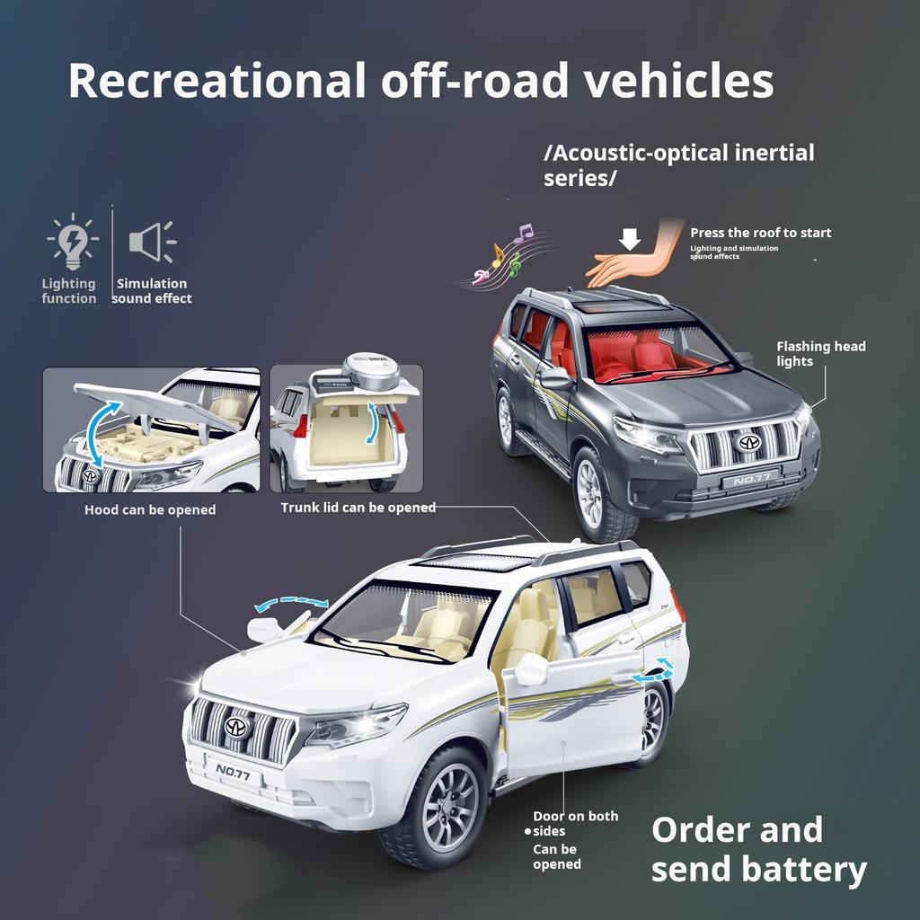 1/32 Scale Models Toys Police Cars Door Opened Miniature Vehicles Pull Back Car Toy Children's Day Gifts