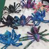 3D Printing Spider Animals Toy Realistic Colorful Spider Figurine Articulated Fidget Toy for Spider Lovers Halloween Home Decor