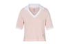 adidas originals Logo Embroidered V-Neck Cropped Top IP3757
