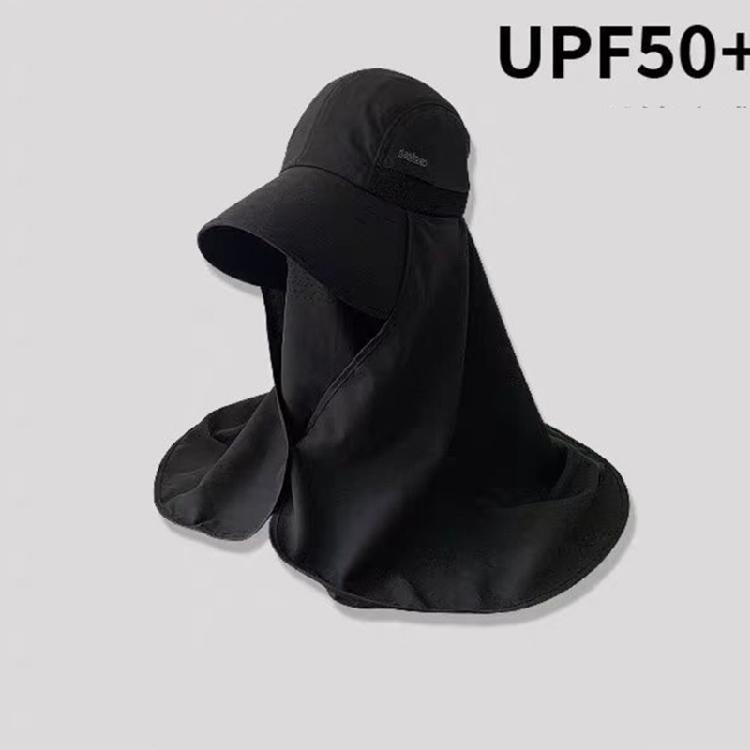 Sunshade Sun Hat with Large Shawl Neck Flap for Outdoor Activities Adjustable Neck Covering Stylish Neck Flap