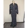 Abito Maxi Floreale Estivo da Donna con Spalline Sottili Scollo a U Senza Maniche Lungo Vita Stretta Abito da Festa Elegante Casual Outfit per le Vacanze
