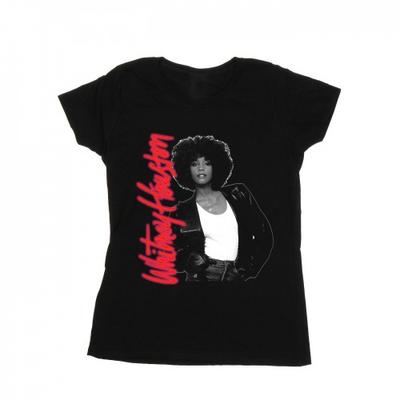 Whitney Houston Womens/Ladies Whitney Pose Cotton T-Shirt
