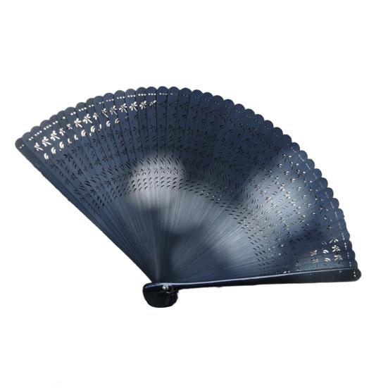 

Бамбуковый складной веер с кисточкой, полая стрекоза, китайский стиль, танцевальное представление, реквизит для фотосессии, портативный летний ручной веер, товары для вечеринки, подарок чёрный