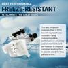 31705 3 RV Toilet Water Valve Kit Freeze-Resistant & Leak-Resistant, Fit For Thet-Ford RV Toilet Parts Compatible With Thet-Ford Aqua-Magic V High