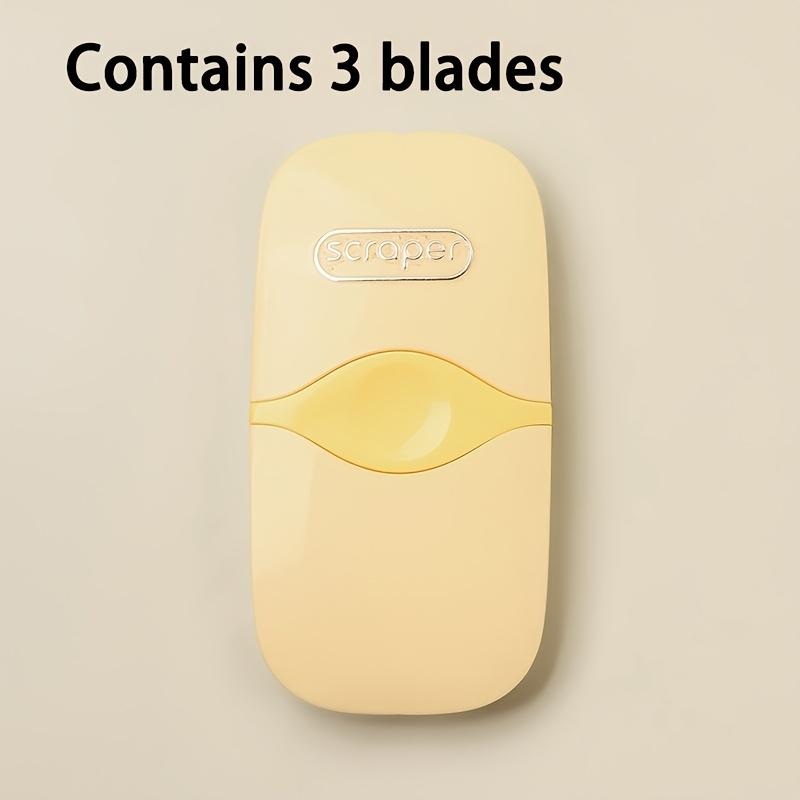 

Includes Three Multi-Tool Scrapers with Replaceable Blades,Sticker Removal,Flooring,Glass Cleaning,Professional Home Renovations жёлтый