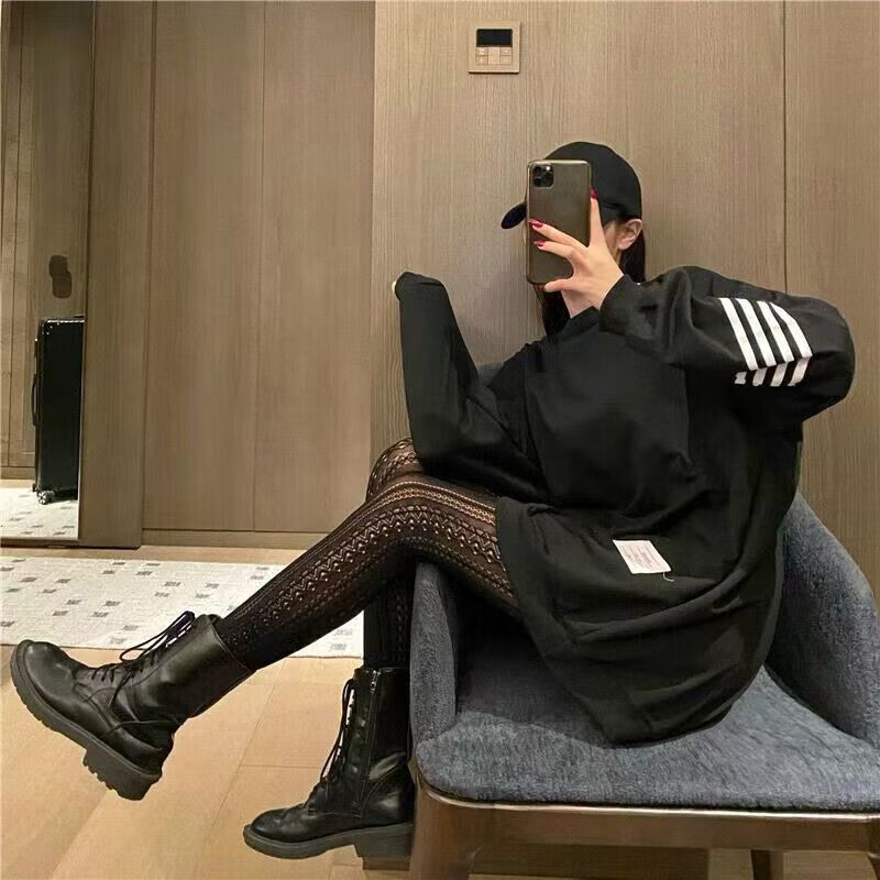 Thick Autumn Women Lolita Tights Stockings Woman White Black Coffee Female Pantyhose Stockings Tattoo Tights