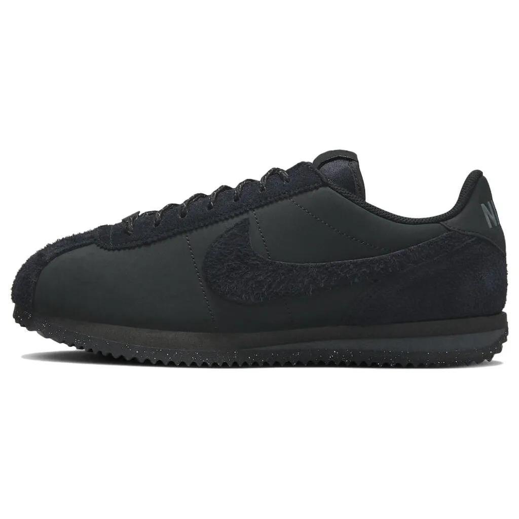 Nike Womens Cortez Premium 'Great Outdoors' (women's sizes) Black / Black / Black Running Shoes FJ5465 010
