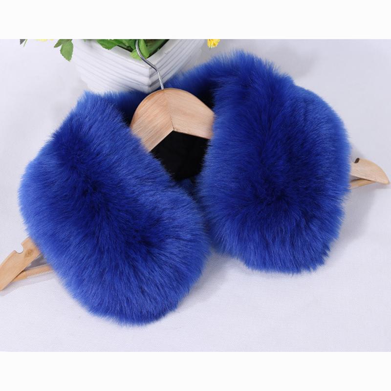 Límec Liščí kožešina Šála Zimní Luxusní Nadýchaná Šála Udržuje Krk v Teple Ženy Muži Huňaté Čtvercové Šály Doplňky ke Kabátu