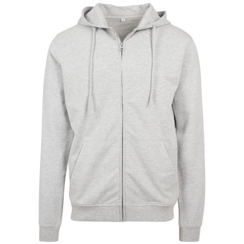 

Build Your Brand Mens Heather French Terry Full Zip Hoodie S