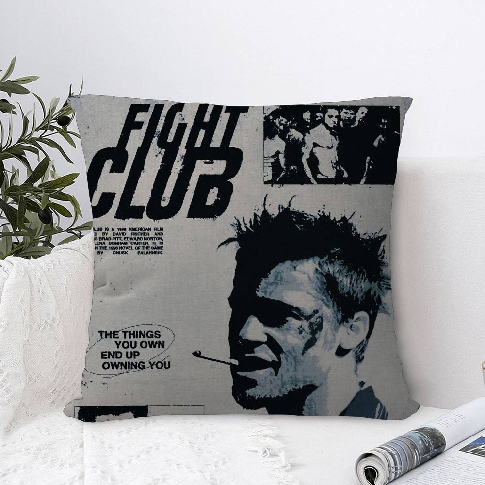 Movie F-FightS C-Club Cushion Cover Pillowcase Upholstery Sofa Throw Pillow Home Decor Pillowcas