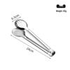 24cm Stainless Steel Food Tongs - 2 Pack