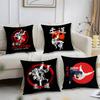 Sports Judo Martial Arts Pillow Case Sofa Short Plush Double-Sided Hd Printing Room Home Office Gift Cushion Cover