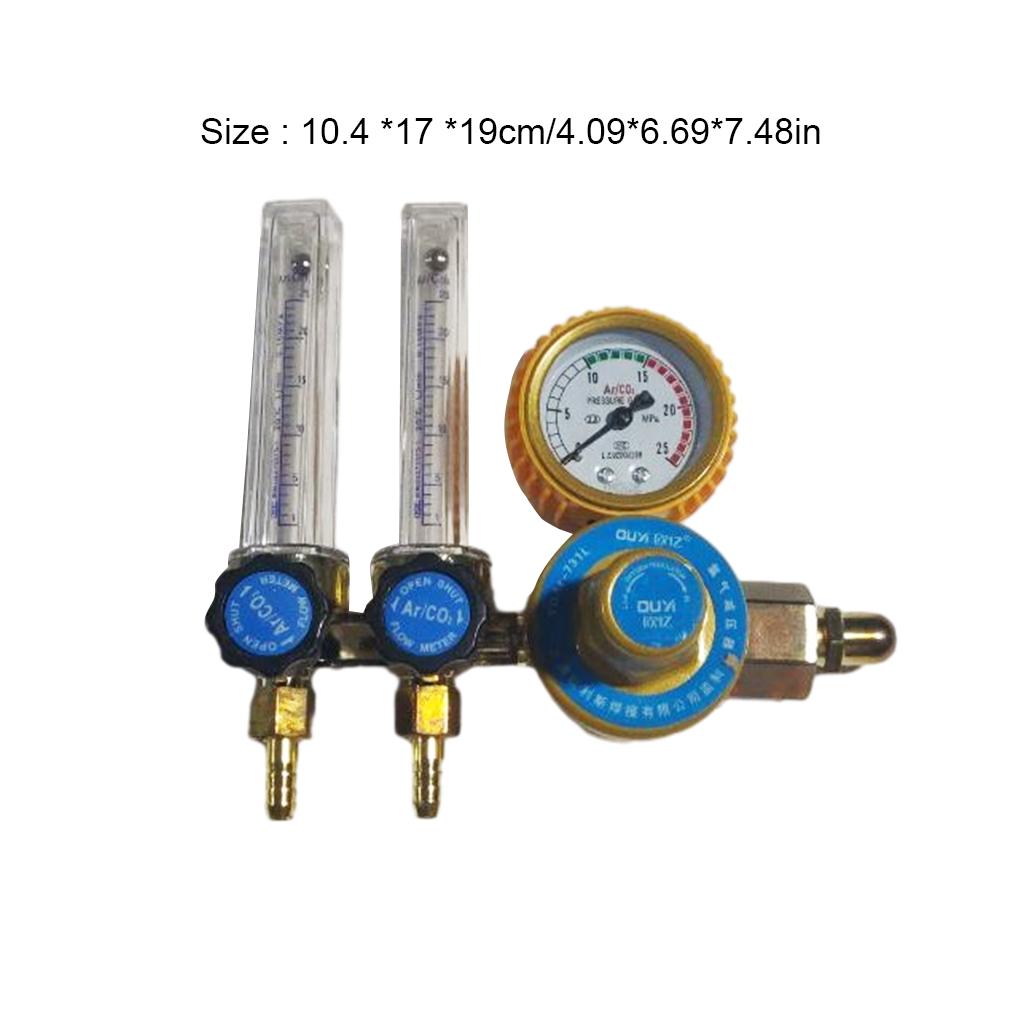Contor industrial Argon/CO2 Mig Tig Regulator de gaz Sudare Sudori Filet de intrare: G5/8, Filet de ieșire
